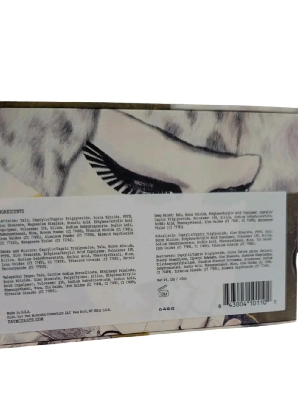 Pat Mcgrath Labs Mthrshp Subliminal Platinum Bronze Eye Palette Eyeshadow